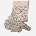 Set Neonata Rosa con Tutina e Copertina Fantasia Mare