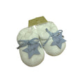 Scarpine neonato panna con stella Love Dad – Story Loris