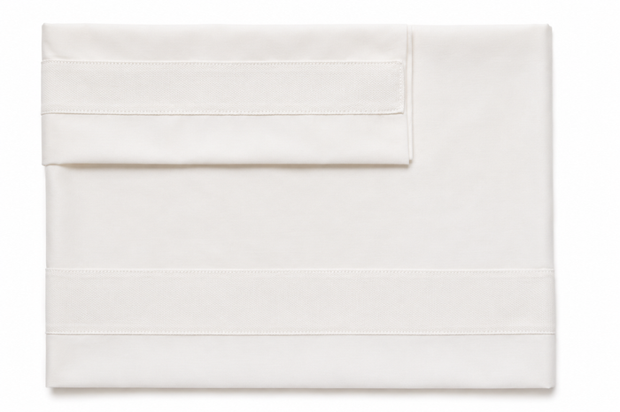 Set lenzuola neonato Piccola Giuggiola panna con fascia coordinata