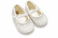 Ballerine Neonata Avorio con Strass e Fascia Elastica – Ambarabà