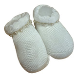 Scarpine neonato con perline eleganti – Story Loris