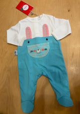 Tutina neonato Boboli con coniglietto – cotone manica lunga