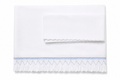 Set Lenzuola Neonato con Merletto Coordinato – Piccola Giuggiola