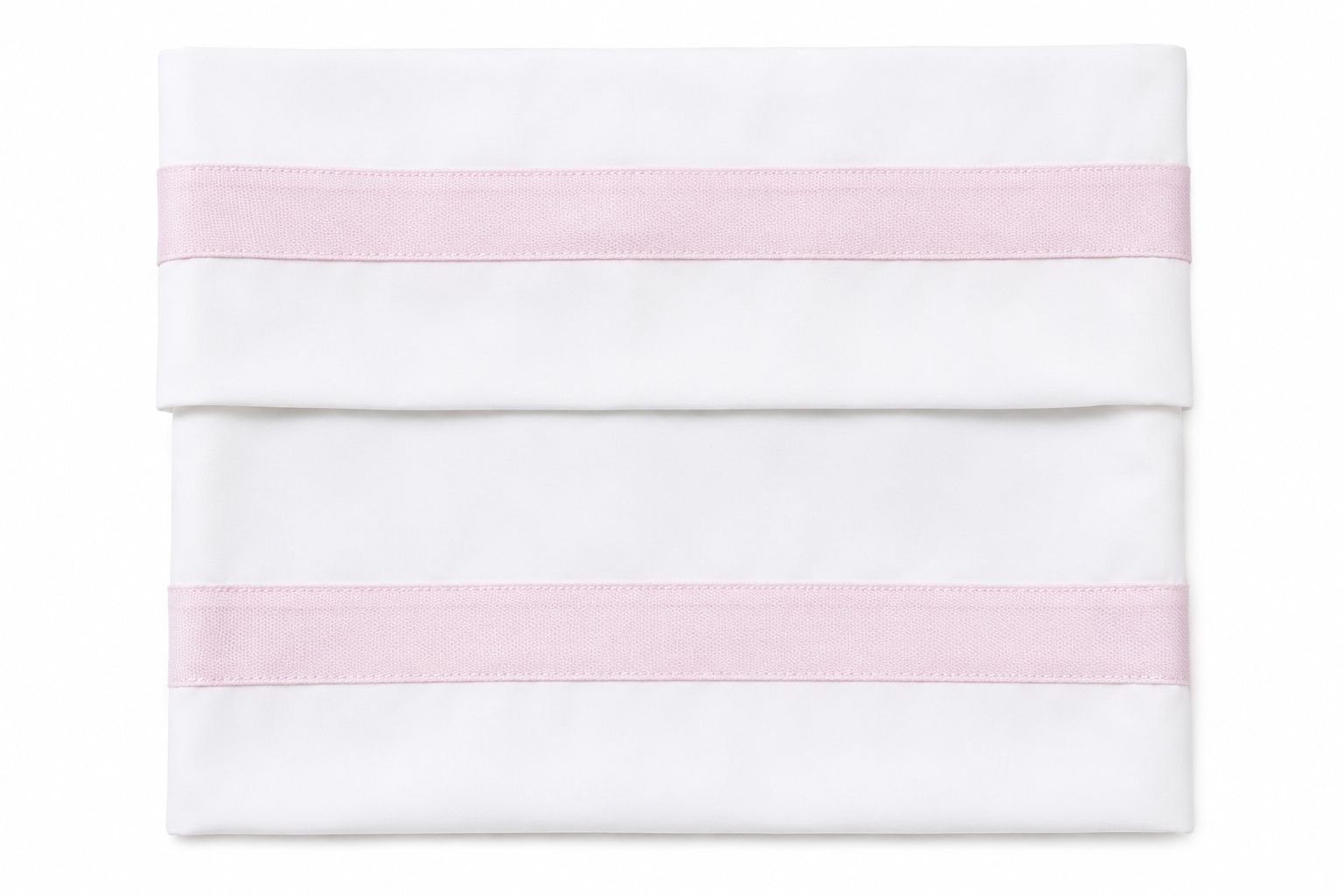 Set lenzuola neonato Piccola Giuggiola bianco con fascia rosa