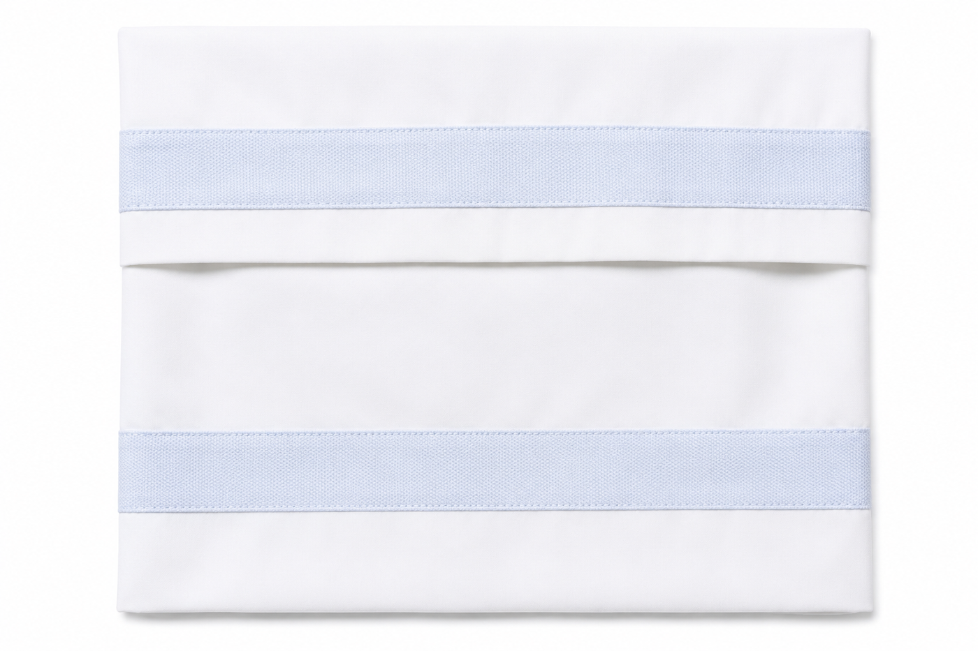 Set lenzuola neonato Piccola Giuggiola bianco con fascia cielo
