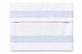 Set lenzuola neonato Piccola Giuggiola bianco con fascia cielo