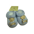 Scarpine neonato azzurre con orsetto – Story Loris