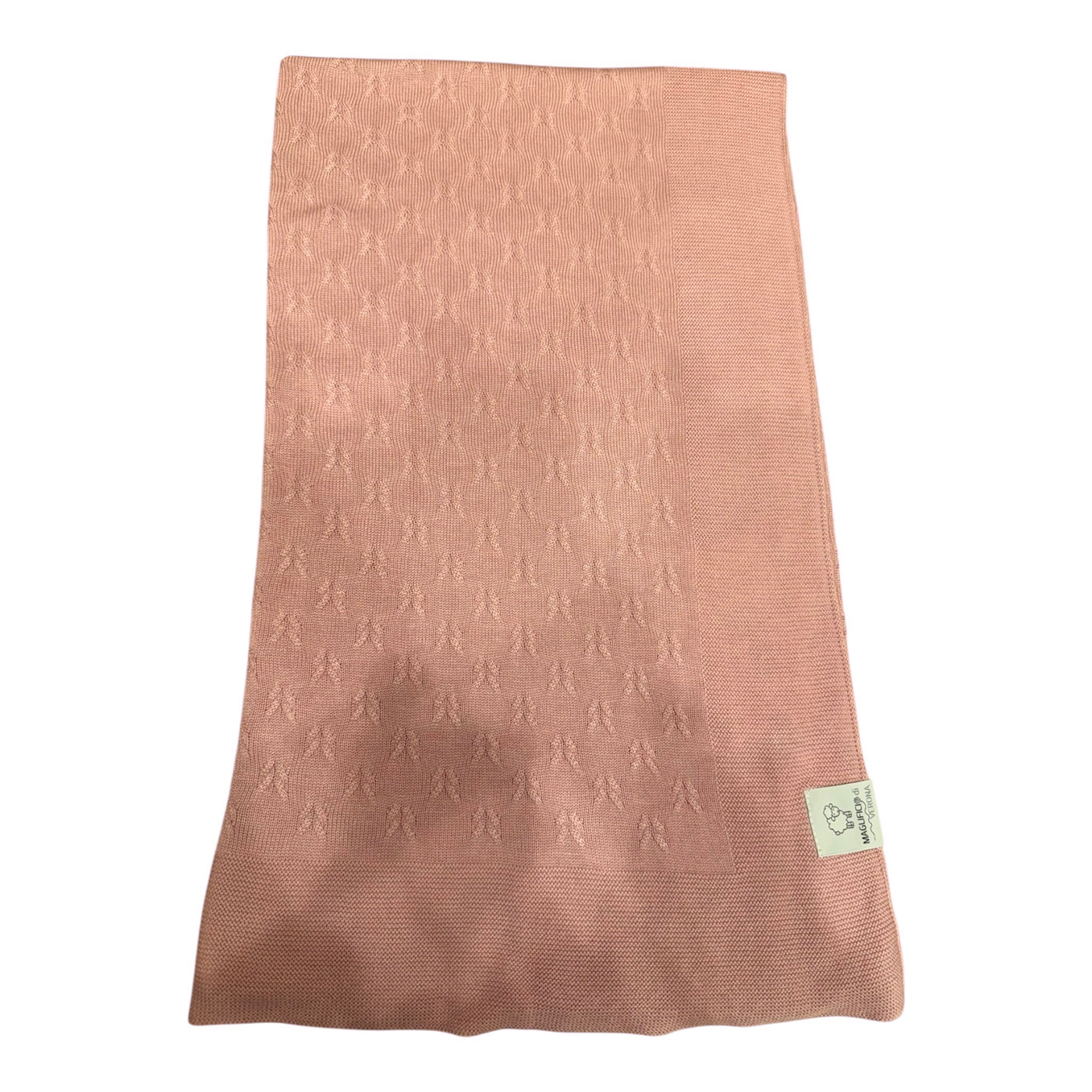 Set prima nascita neonato in cotone rosa– Maglificio di Verona