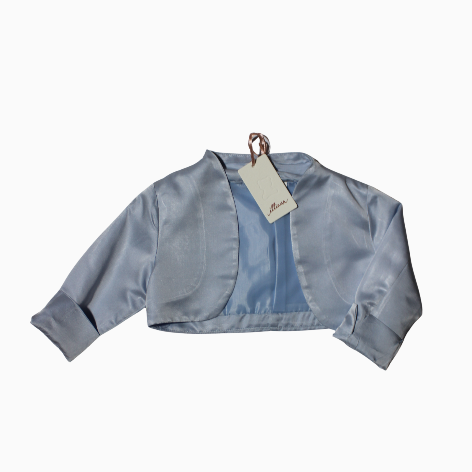 Vestito - Illiana in Tulle con Coprispalle Celeste