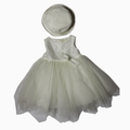 Abito - Bimbalo in Tulle con Cappello da Cerimonia