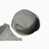 Abito - Bimbalo in Tulle con Cappello da Cerimonia