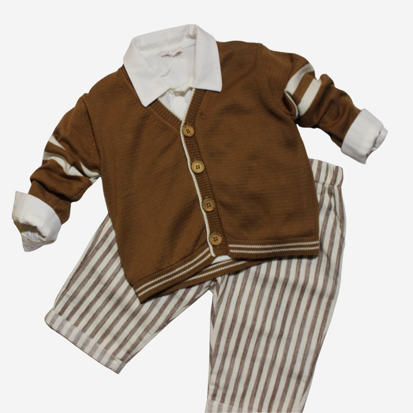 Completo - Aletta con Cardigan e Body Le Bebè