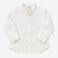 Camicia - Le Bebè Bianca con Collo Coreana