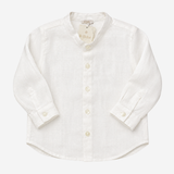 Camicia - Le Bebè Bianca con Collo Coreana