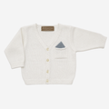 Cardigan - La Stupenderia Bianco in Maglia