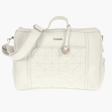 Borsa da Passeggio - Nanàn Pastello Bianca Trapuntata