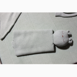 Set Nascita Neonato -  Copertina, Lenzuolo e Tutina