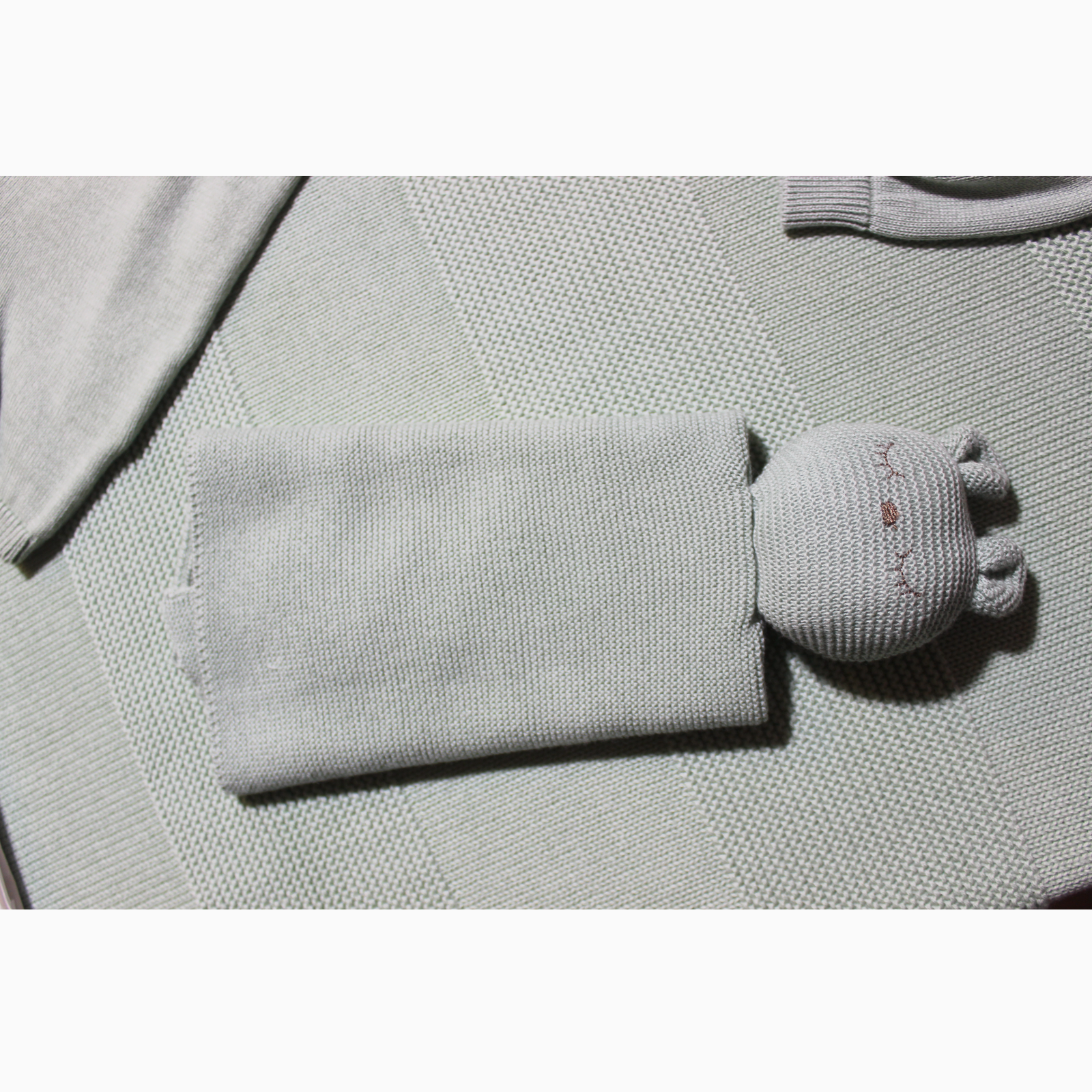 Set Nascita Neonato -  Copertina, Lenzuolo e Tutina