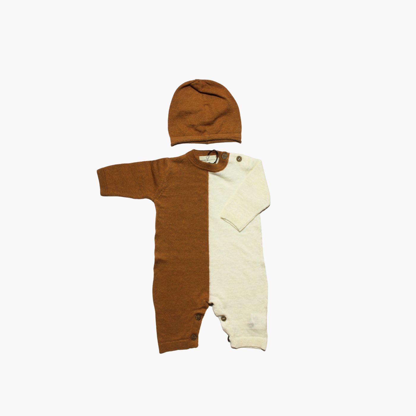 Tutina Intera Neonato - Maglificio con Cappellino e Coperta