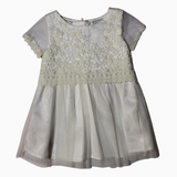 Vestito Maniche Corte - Boboli Ricamato