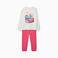 Set - Boboli Knit Off White
