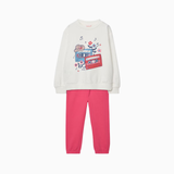 Set - Boboli Knit Off White