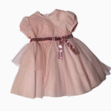 Vestito Rosa in Tulle - Aletta con Paillettes