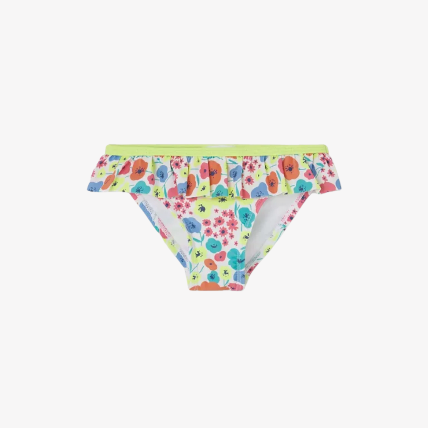 Costume da Bagno - Boboli Fluo con Fiori