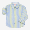 Camicia - Boboli Celeste e Gialla a Righe
