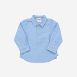Camicia - Boboli Azzurra con Colletto Classico