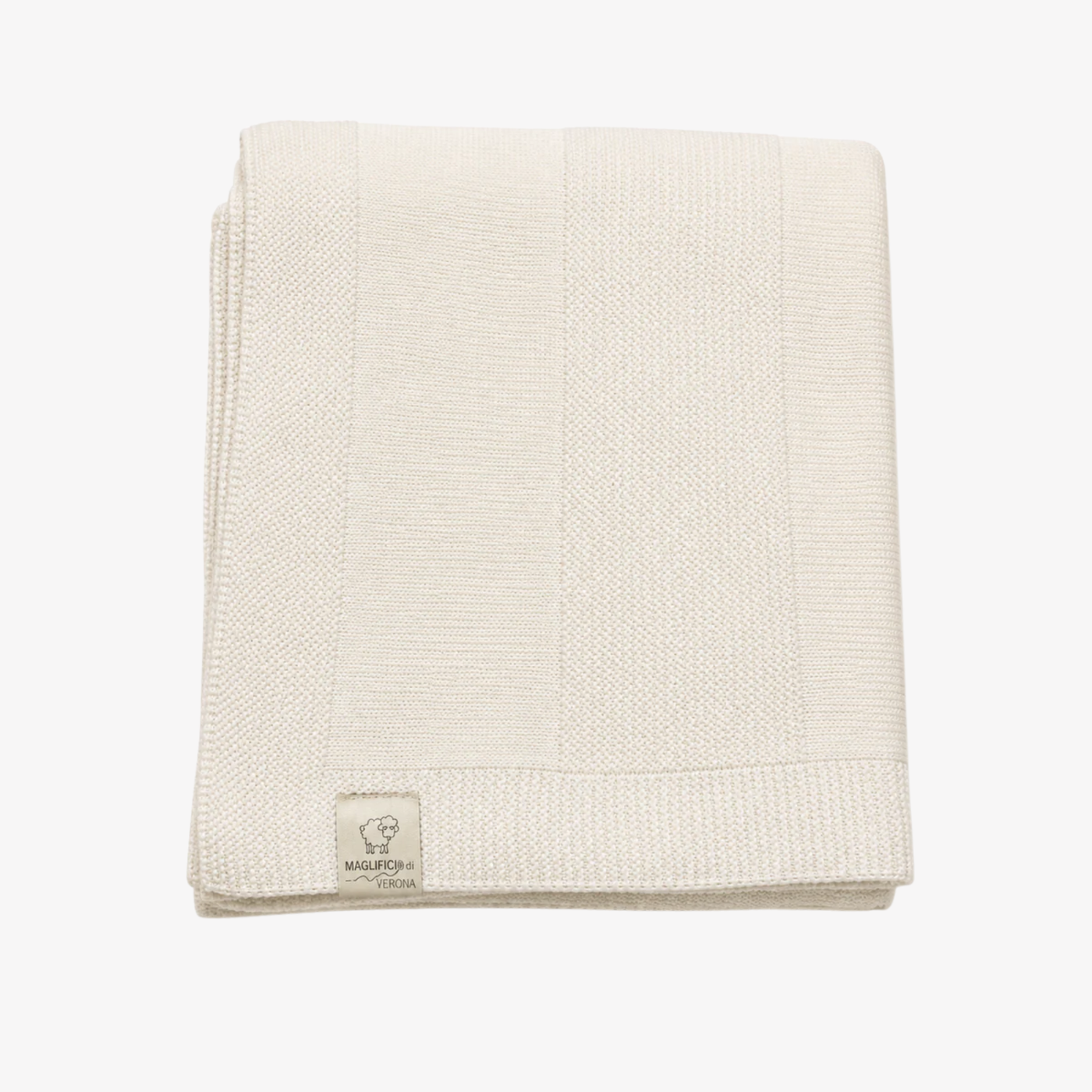 Coperta - in Maglia Sabbia o Panna