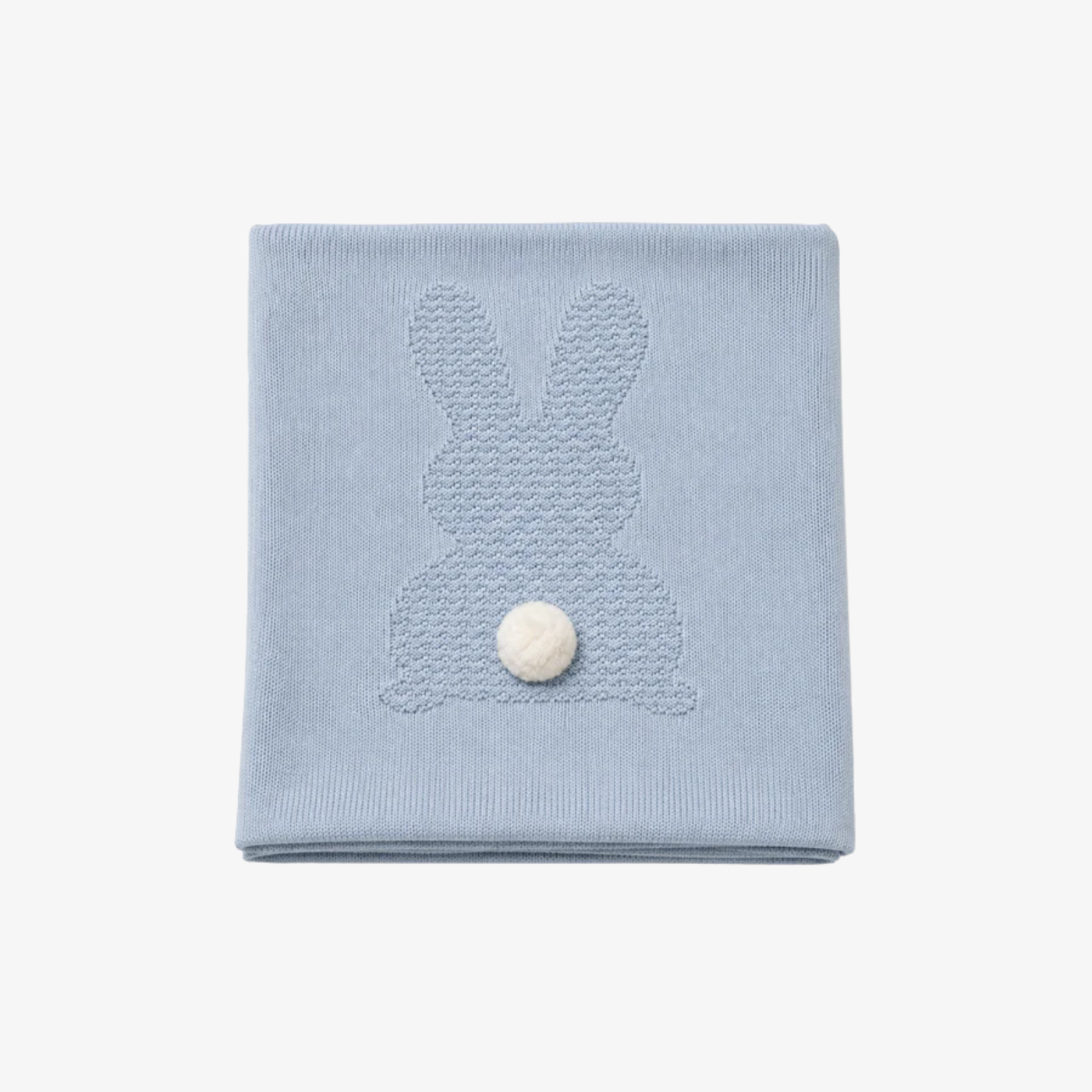 Coperta - Celeste con Coniglio