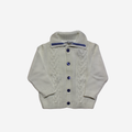 Cardigan - Baby Graziella Panna con Bottoni Blu