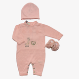 Set Prima Nascita - con Tutina Intera, Cappellino e Scarpine