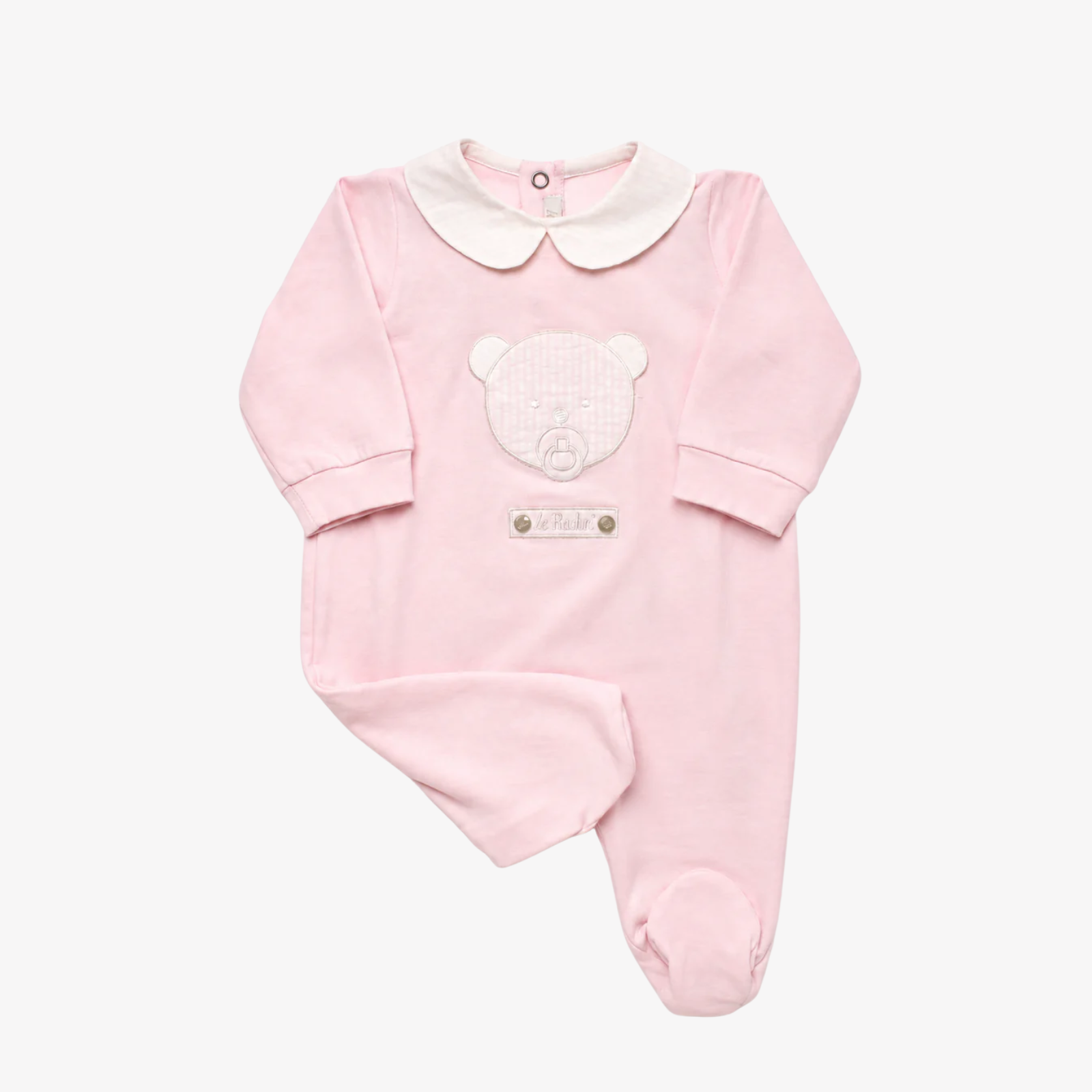 Tutina Baby - Le Bebe con Orsetto e Colletto Bianco