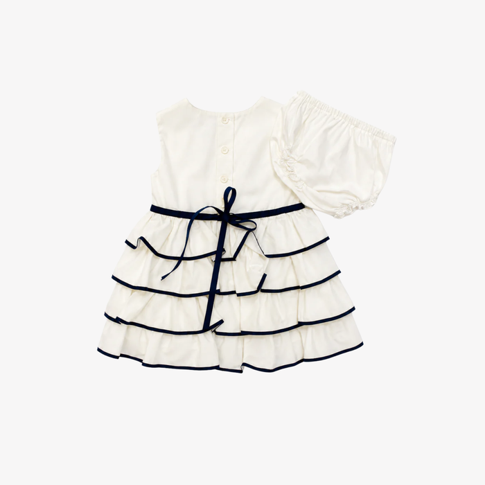 Abito con Culotte - Aletta Bianco e Blu
