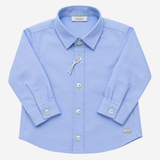 Camicia - Le Bebè Azzurra con Colletto Classico