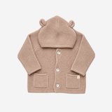 Cardigan Baby Maglificio di Verona con Cappuccio