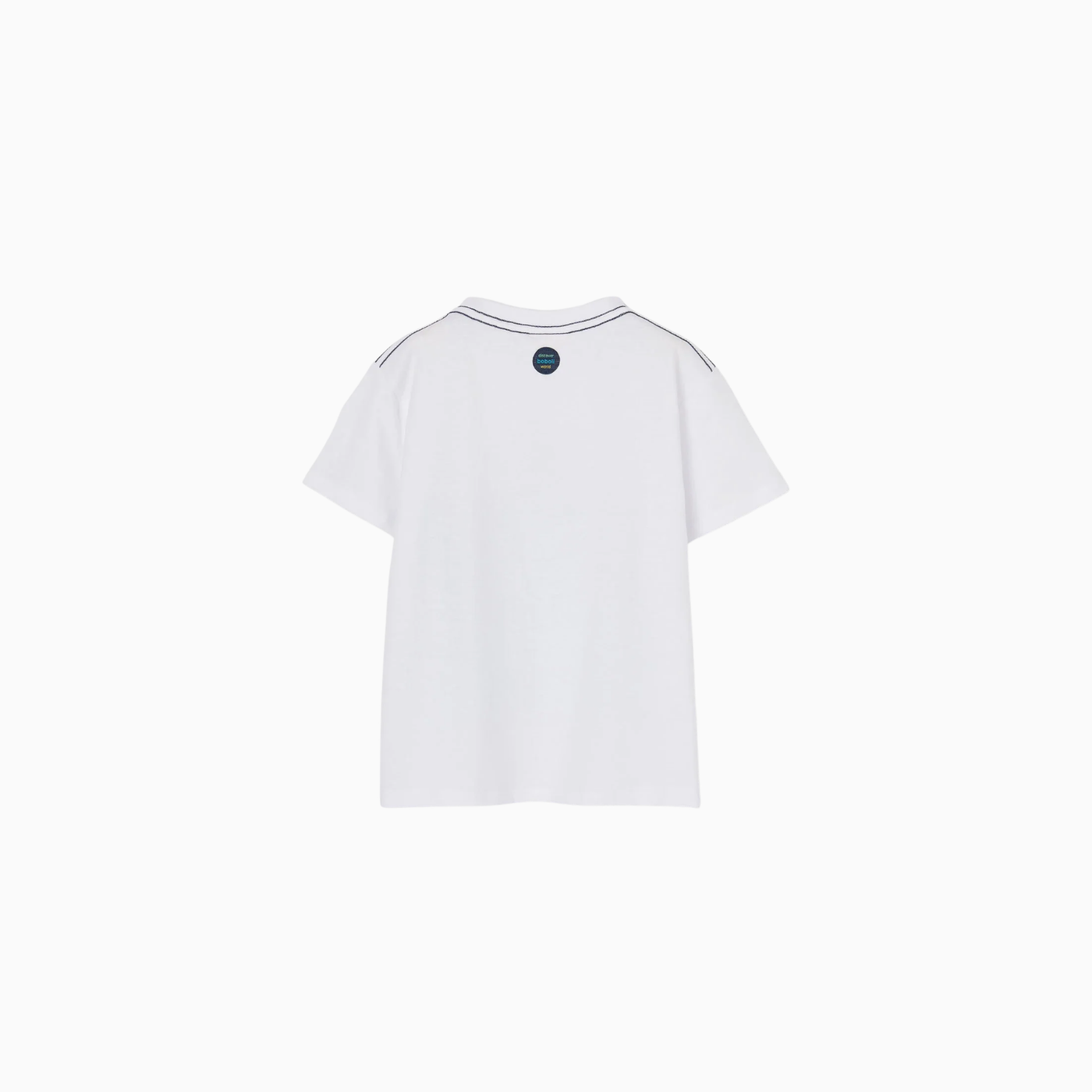 Maglia a Maniche Corte - in Jersey con Stampa Squalo
