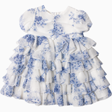 Vestito - Le Bebe Floreale con Balze
