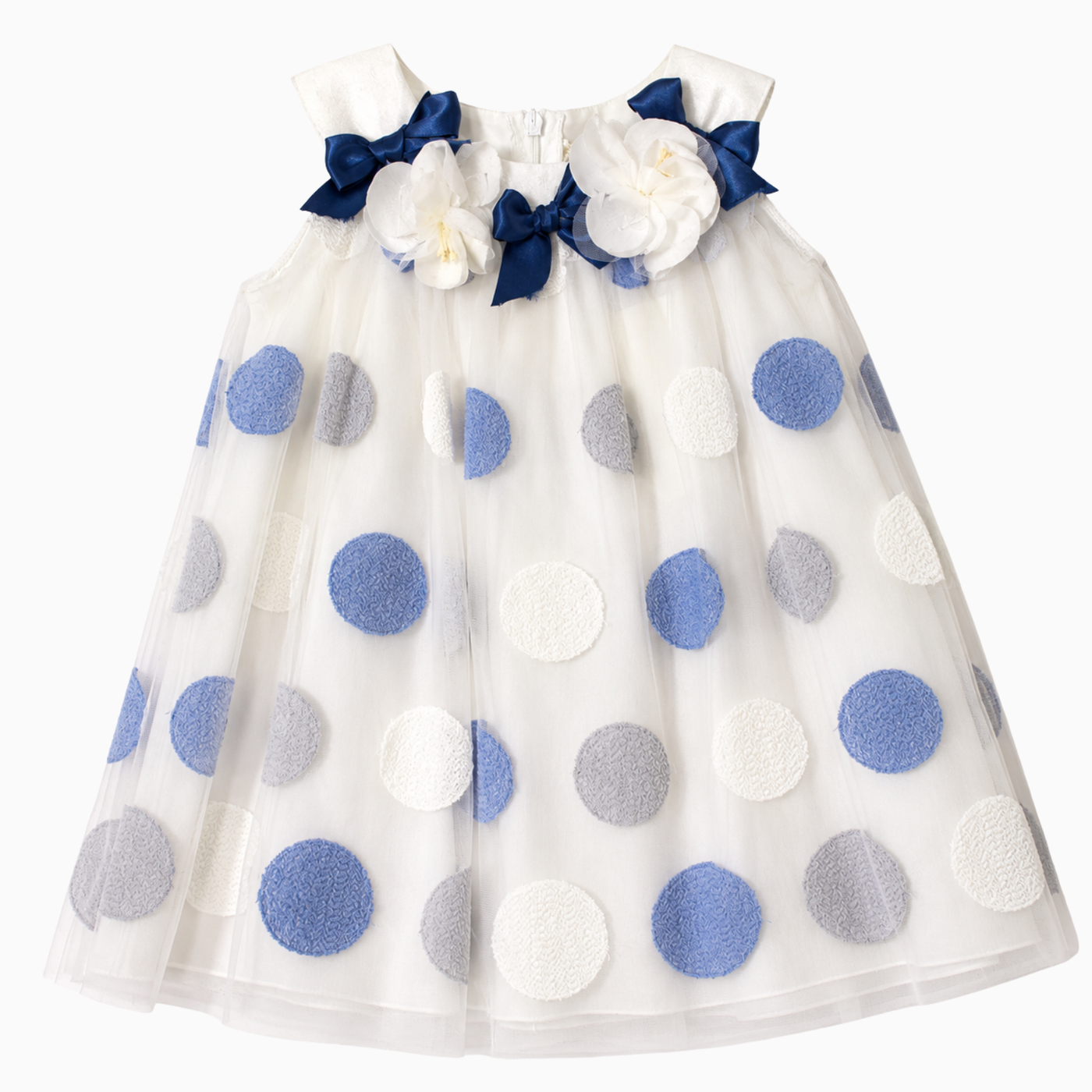 Vestito - Le Bebe a Pois in Tulle
