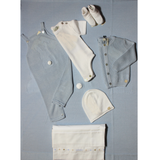 Set Nascita Neonato - con Lenzuolo e Coperta
