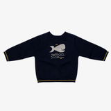 Cardigan - Absorba con Balena sul Retro
