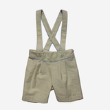 Completo - Le Bebè con Bermuda, Bretelle e Camicia in Lino
