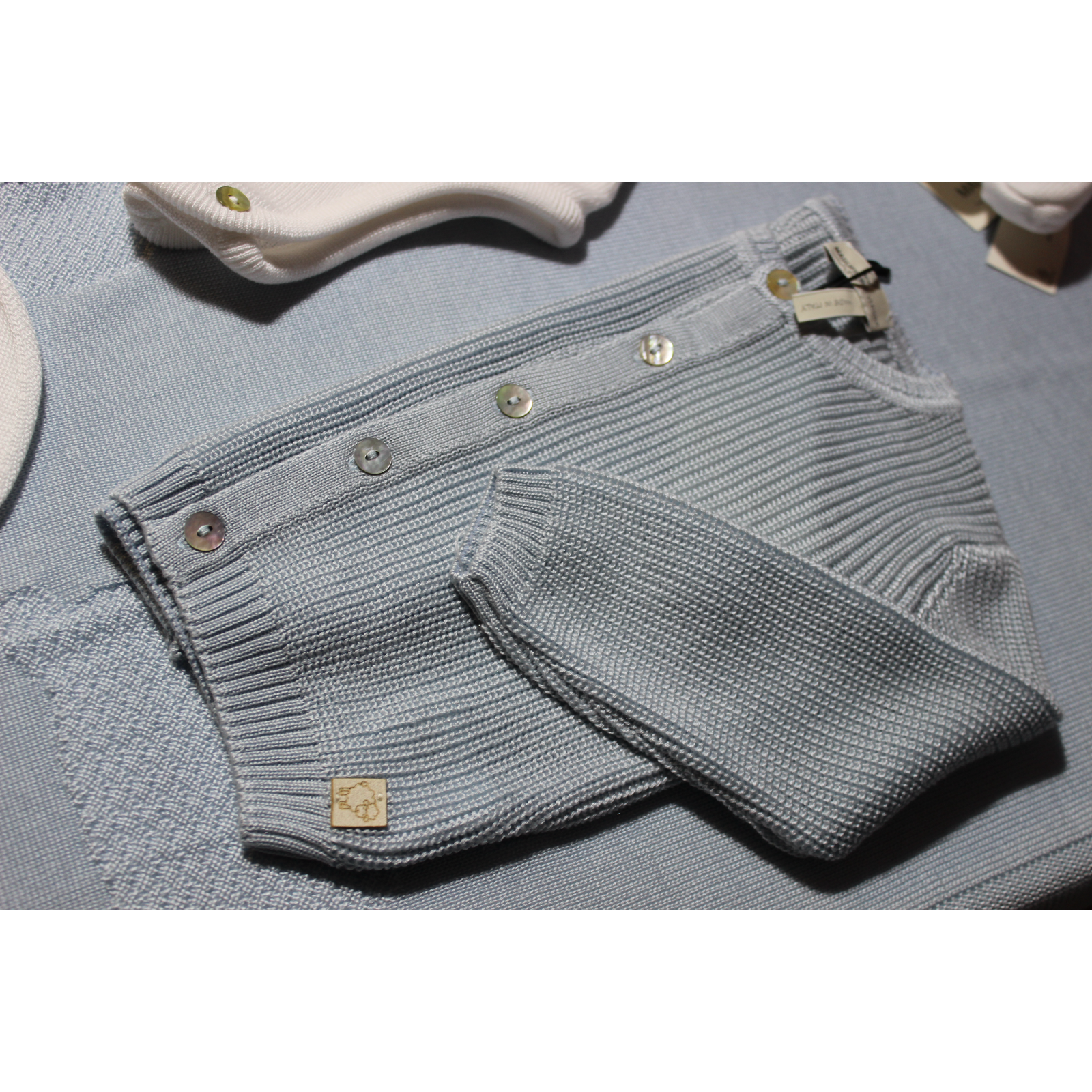 Set Nascita Neonato - con Lenzuolo e Coperta