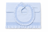 Set Lenzuola Neonato con Merletto Coordinato – Piccola Giuggiola