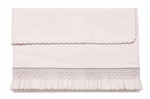Set Lenzuola Neonato con Merletto Coordinato – Piccola Giuggiola